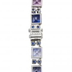  Oscar Heyman Brothers Oscar Heyman Multi color Sapphire Necklace - 4406410