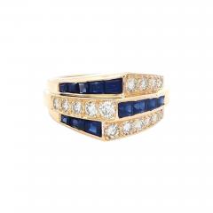  Oscar Heyman Brothers Oscar Heyman Sapphire Diamond Ring - 4419511