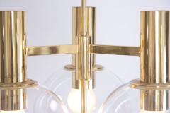  Ott International Extra Large Brass Chandelier with Eight Arms by Ott International - 543716