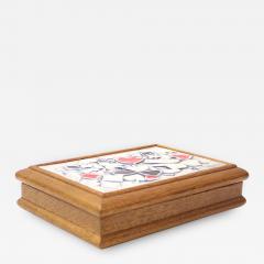  Ottaviani Silver and enamel card box by Ottaviani Italy - 732060