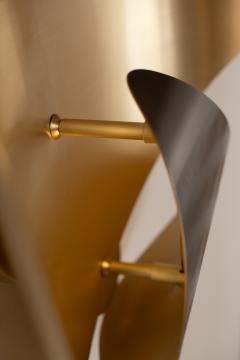  Ovature Studios Bonnie Sconce Handmade LED Wall lamp in Brass Bronze or Nickel - 4749455