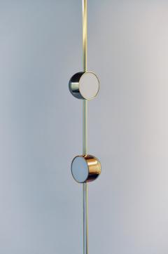  Ovature Studios Dia Contemporary LED Chandelier Straight Config 2 Solid Brass Finished Art - 3202769