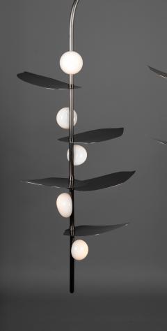  Ovature Studios Sofia Mouth Blown Glass LED Config 1 Handmade Brass Bronze or Nickel - 3803867