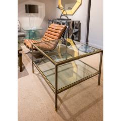  P E Guerin P E Guerin Exquisitely Crafted Steel and Burnished Brass Dore Table 1982 - 3398812