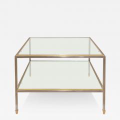  P E Guerin P E Guerin Exquisitely Crafted Steel and Burnished Brass Dore Table 1982 - 3401827