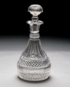  PERRIN GEDDES AN ELABORATELY CUT PAIR OF REGENCY SEMI SHIPS DECANTERS BY PERRIN GEDDES - 3788044
