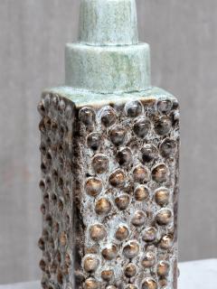  PM Keramik Pair of PM Keramik Table Lamps with Dotted Relief Structure Denmark 1960s - 4370518