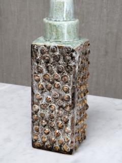  PM Keramik Pair of PM Keramik Table Lamps with Dotted Relief Structure Denmark 1960s - 4370525