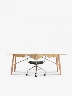  PP Mobler HANS WEGNER 84 ARCHITECTS DESK IN WHITE OAK - 3111740