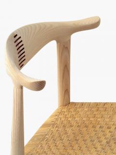  PP Mobler HANS WEGNER COW HORN CHAIR IN SOAPED OAK - 3111758