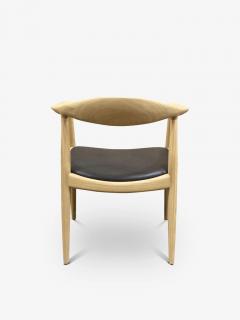  PP Mobler HANS WEGNER ROUND CHAIR THE CHAIR IN WHITE OAK - 3111752