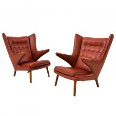  PP Mobler Hans J Wegner PP19 for PP Mobler Papa Bear Chairs Denmark 1980 - 4527547
