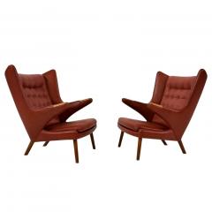  PP Mobler Hans J Wegner PP19 for PP Mobler Papa Bear Chairs Denmark 1980 - 4527548