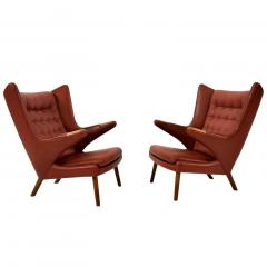  PP Mobler Hans J Wegner PP19 for PP Mobler Papa Bear Chairs Denmark 1980 - 4527549