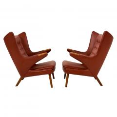  PP Mobler Hans J Wegner PP19 for PP Mobler Papa Bear Chairs Denmark 1980 - 4527551