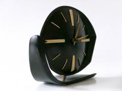  PRIM Clocks Rare and Lovely Mid Century Modern Bakelite Table or Wall Clock by PRIM 1950s - 3477864