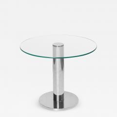  Pace Collection Chrome Accent Table in the Style of Leon Rosen for Pace - 1902291