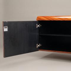  Pace Collection Pace Collection Floating Credenza Sideboard Console in High Gloss Burlwood - 4570094