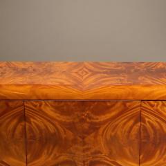  Pace Collection Pace Collection Floating Credenza Sideboard Console in High Gloss Burlwood - 4570095