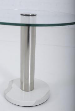  Pace Collection Pace Collection Marble and Chrome Side Table - 1505183