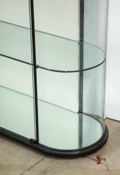  Pace Collection Pace Display Cabinet with Contoured Glass and Interior lights - 1733788