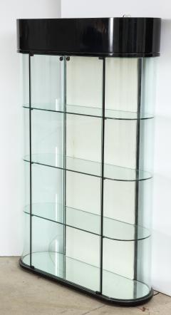  Pace Collection Pace Display Cabinet with Contoured Glass and Interior lights - 1733790