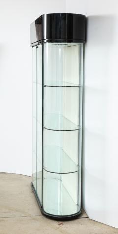  Pace Collection Pace Display Cabinet with Contoured Glass and Interior lights - 1733796