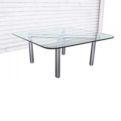  Pace Collection Pace Style X Base Tubular Chrome Coffee Table - 2533052