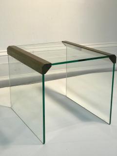  Pace Collection Pair of Pace Collection Waterfall Side Tables or Accent Tables - 525201