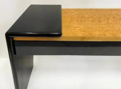  Pace Collection Vintage Postmodern Birdseye Console Pace Collection Attributed - 3532646