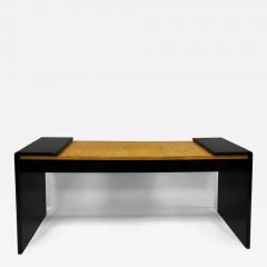  Pace Collection Vintage Postmodern Birdseye Console Pace Collection Attributed - 3539188