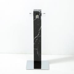  Pace Furniture Co Midcentury Four Piece Chrome and Black Marble Firetool Set by Pace Furniture Co  - 1866144