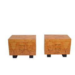  Pace Furniture Co Pair nights stands chests by Pace 1980s - 4743508