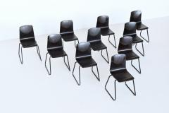  Pagholz Elmar Flototto model S23 stacking chairs Pagholz Germany 1970 - 3697239
