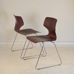  Pagholz Pair of Stacking Bentwood Chairs by Pagholz Fl totto - 4116781