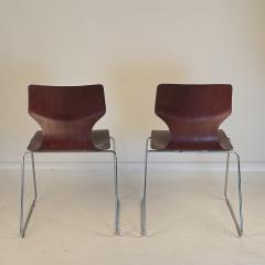  Pagholz Pair of Stacking Bentwood Chairs by Pagholz Fl totto - 4116784