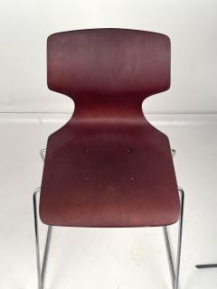  Pagholz Pair of Stacking Bentwood Chairs by Pagholz Fl totto - 4116786