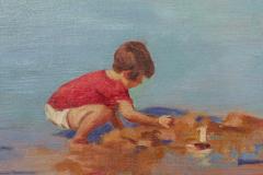  Painting With Figures In A Tidal Pool - 3187678