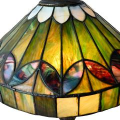  Pairpoint Glassworks Leaded American Lamp on Pairpoint Base Circa 1900 1920 - 4300974