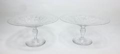  Pairpoint Glassworks Pair of Pairpoint Engraved Rock Crystal Compotes United States 1920 - 2329574