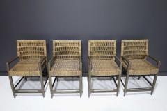 Palacek Set of Four Palacek Navarro Counter Height Bar Stools - 2085627