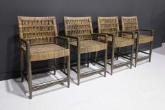  Palacek Set of Four Palacek Navarro Counter Height Bar Stools - 2085628