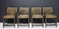  Palacek Set of Four Palacek Navarro Counter Height Bar Stools - 2085629