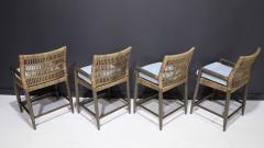  Palacek Set of Four Palacek Navarro Counter Height Bar Stools - 2085631