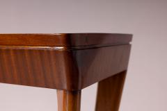  Palazzi dell Arte Cant Italian Console by Palazzi dellArte Cant Mahogany Stained Beech 1950s - 4577132