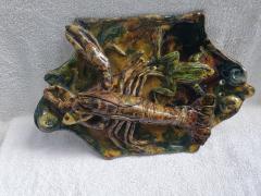  Palissy Ware Palissy Majolica 106 French Palissy Majolica Platter high quality piece - 4756703