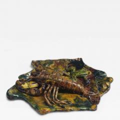  Palissy Ware Palissy Majolica 106 French Palissy Majolica Platter high quality piece - 4757578