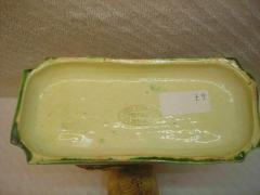  Palissy Ware Palissy Majolica 23 majolica Portuguese palissy Quality and rare inkwell and candlestick  - 4633316