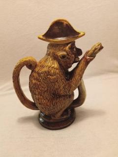 Palissy Ware Palissy Majolica 37 Portuguese Palissy majolica jar  - 4633299
