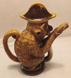  Palissy Ware Palissy Majolica 37 Portuguese Palissy majolica jar  - 4633508